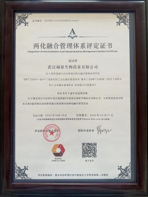 Two integration management system evaluation certificate